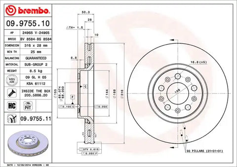 DISC BRAKE ROTOR