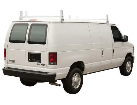BUYERS 1501310 LADDER RACK STL WHTE VAN GUTTER MNT