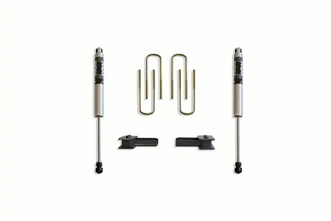 2' BLOCKS / U-BOLTS  (2) FOX SHOCKS