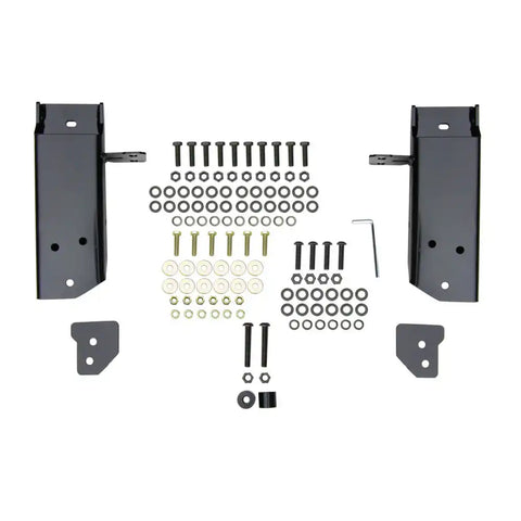 Westin 57-92375A - HDX Winch Mount Grille Guard Kit Component Black For PN[57-92375]