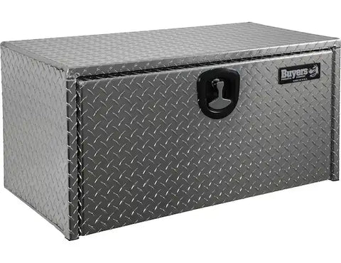 Buyers Products 1705110 Tool Box Underbody 1 Recessed Drop Door Diamond Tread Alu