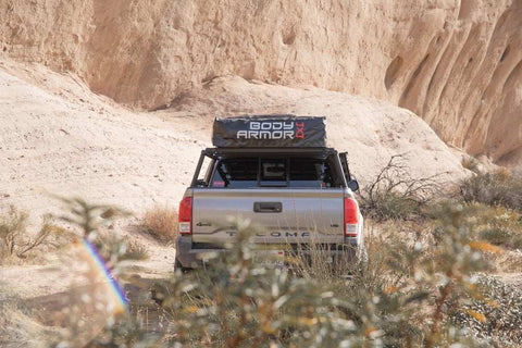 Body Armor 4x4 TK-6126 Mid Size Universal Overland Rack Bolt On Use Existing Bed Rails Black