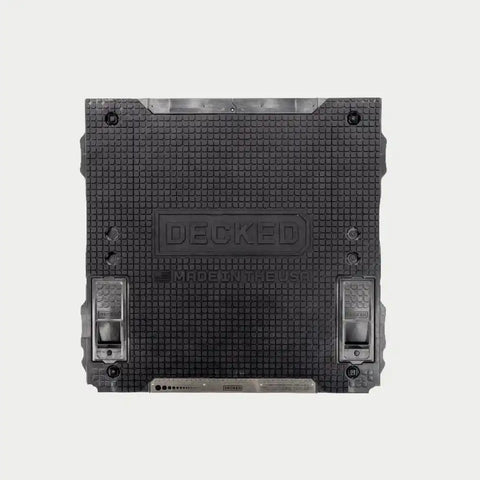 Decked A0077-BMYL-BLK Tool Box Mat 57 To 74-1/2 Inch Length x 53.7 To 63-1/2 Inch Wi