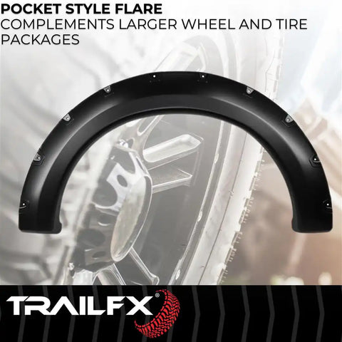 TRAILFX TFF3001S POCKET STYLE FLARE SMOOTH SET OF 4