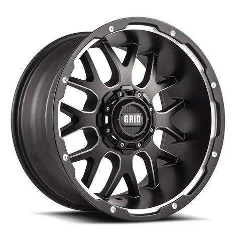 GRID WHEELS GD0220090052F0087 GD2 20X9 5X127/139 +00 MT/BLK MILLD