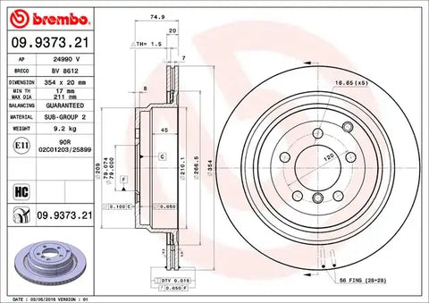 DISC BRAKE ROTOR