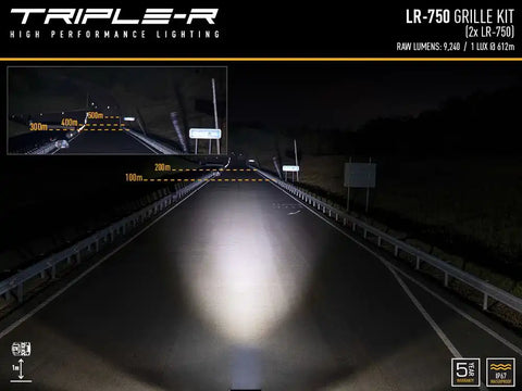TRIPLERLIGHT GM-USMSP-01K MERCEDES SPRINTER 2018+) - GRILLE