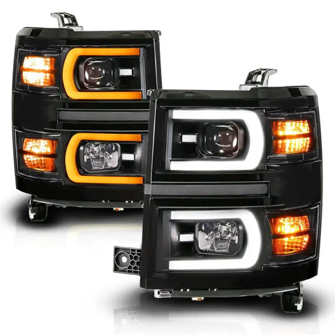 ANZO 111617 BLACK HOUSING DUAL SWITCHBACK+SEQUE