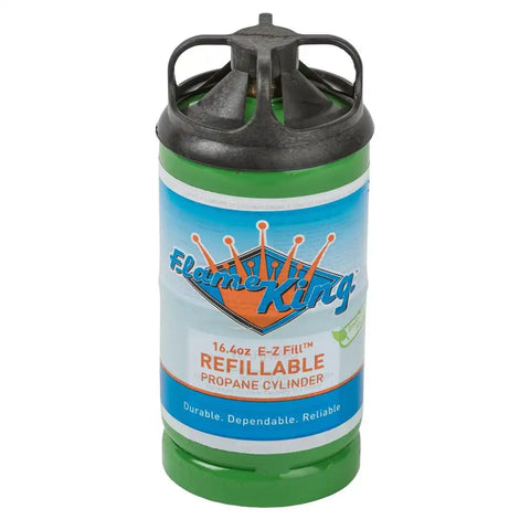 FLAME KING FLMKNG164LP 1-LB REFILLABLE PROPANE CYLINDER