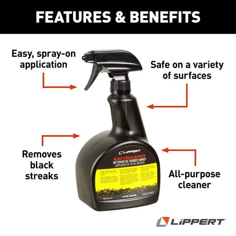 LIPPERT BLACK STREAK REMOVER SPRAY