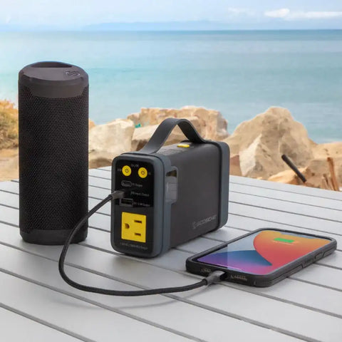 SCOSHE IND. PBPI 32KMAH POWERCUBE WITH POWER INVERTE