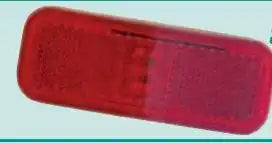 4X1.5' LED RED MARKER LIG