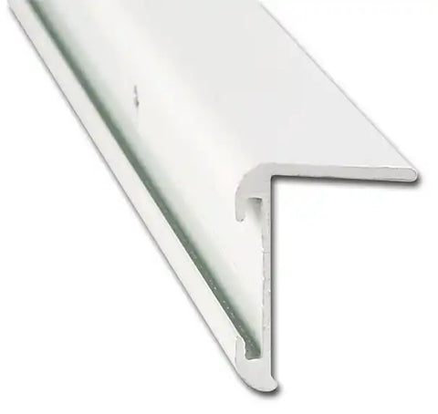 L.LEG CRNR MOLD BLK 8' EA