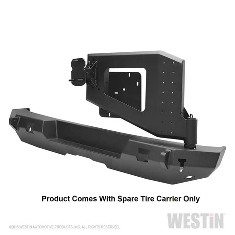 Westin 59-82015B - Tire Carrier Textured Black