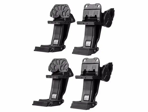 Amp Research 86338-01A Running Board PowerStep Smart Series Textured Powder Coated