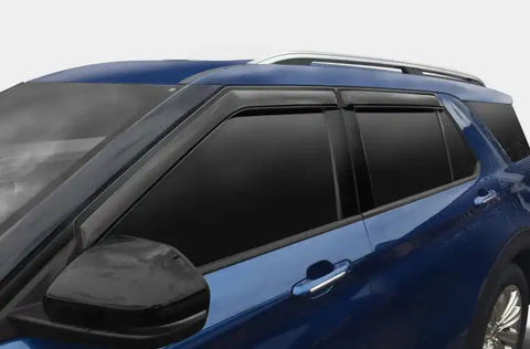 Auto Ventshade (AVS) 94332 - Ventvisor Deflector Smoke Outside Mount 4 pc.