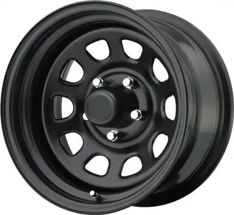 Pro Comp Steel Wheels 51-7973F Series 51 Flat Black 17x9 5x5 4.25BS Offset -19mm Cap P/N 1330017