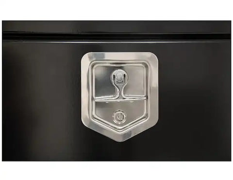 Buyers Products 1703349 Tool Box Underbody 1 Recessed Drop Door Powder Coated Bla