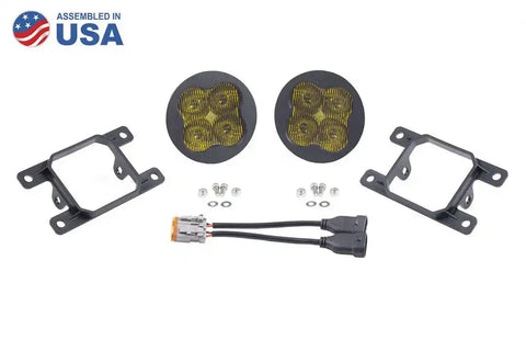 DIODE DYNAMC DD6685 SS3 LED POD MAX TYPE A KIT YELLOW S