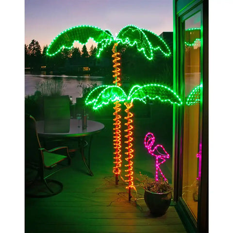 FAULKNER 20521 4.5' LED PALM TREE 120V YARD LIGHT