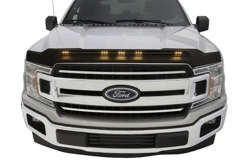 Auto Ventshade (AVS) 753096 - Aeroskin LightShield Hood Protector Black