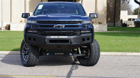 ROAD ARMOR 3191F3B-NW STEALTH FRONT NO-WINCH BLACK
