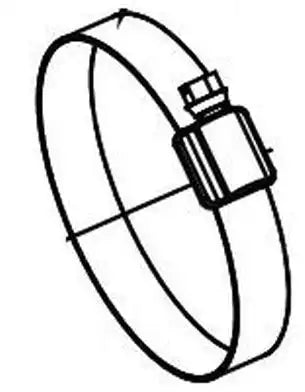 HOSE CLAMP  HYDR