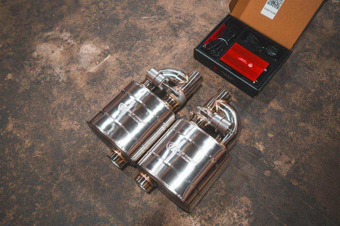 VALVETRONIC UVM.76MM.X2 VALVED MUFFLER KIT 3IN DUAL