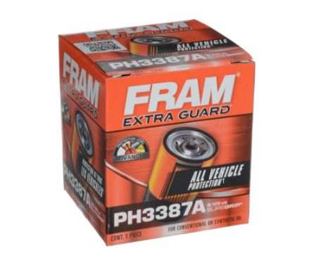 Fram Filter PH3387A Oil Filter EXTRA GUARD  OE Replacement Spin-On