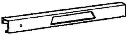 DOMETIC 2931865139 TRIM  FRONT UPPER