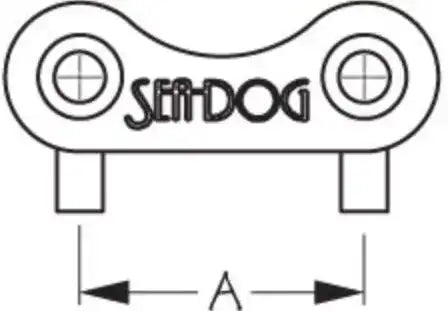 SEA DOG 351399-1 CAST STAINLESS DECK FILL KEY