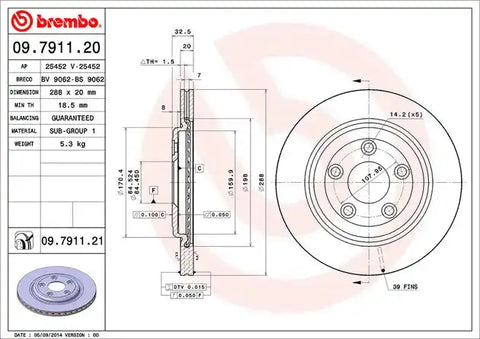 DISC BRAKE ROTOR