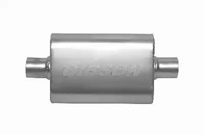Gibson Performance Exhaust 55112S CFT Superflow Center/Center Oval Muffler Stainless
