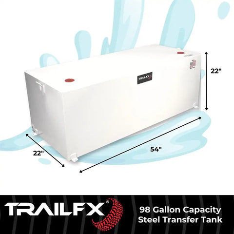 TrailFX 21098SW Liquid Transfer Tank TFX Liquid Transfer Not DOT Approved For Trans