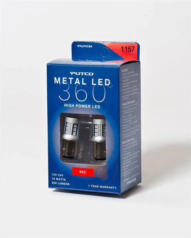 PUTCO 343157R-360 3157 - RED PLASMA LED