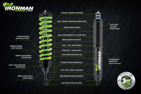 FRONT FOAM CELL PRO SHOCK SUITED FO