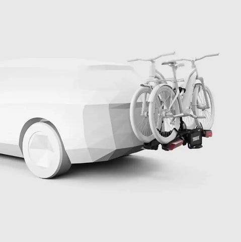 Thule 903211 Bike Rack Epos 2 Fits 1-14 Inch and 2 Inch Receivers Hold 2 Bikes Up To 75 Pound Weight Capacity