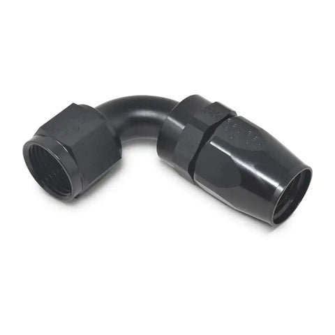 HOSE END 90 DEG 10AN BLK