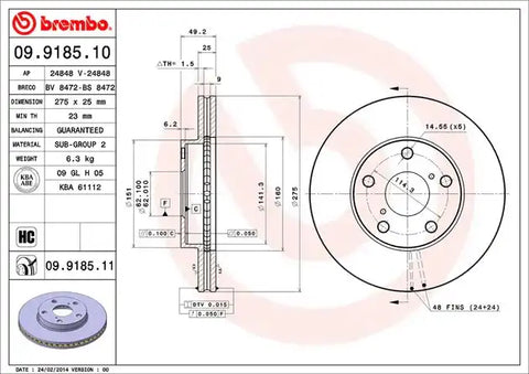 DISC BRAKE ROTOR