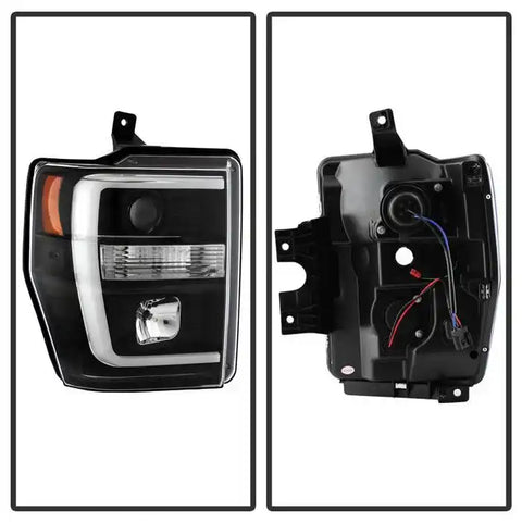 Spyder Automotive 5084477 Headlight Assembly Version 2 Halogen Bulb Projector Beam