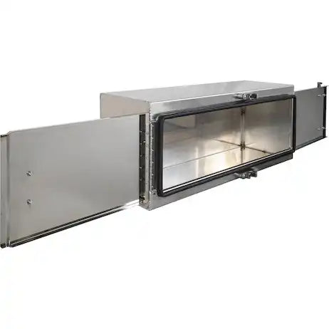 Buyers Products 1763127 Tool Box Underbody Barn Door Polished Aluminum 60 Inch L