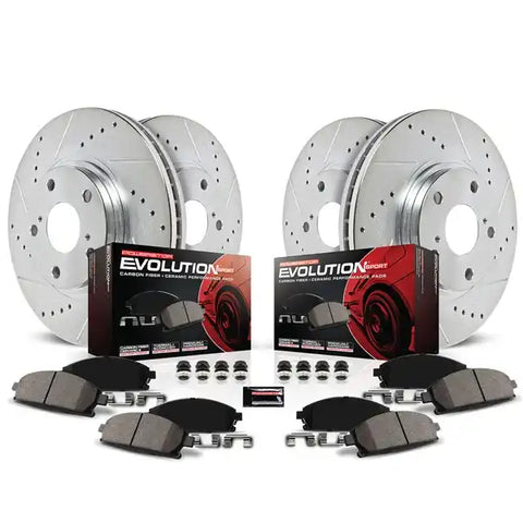 POWERSTOP K7876 Z23 EVOLUTION BRAKE KIT