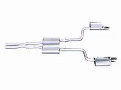 Gibson Performance Exhaust 617000 Cat-Back Dual System Stainless