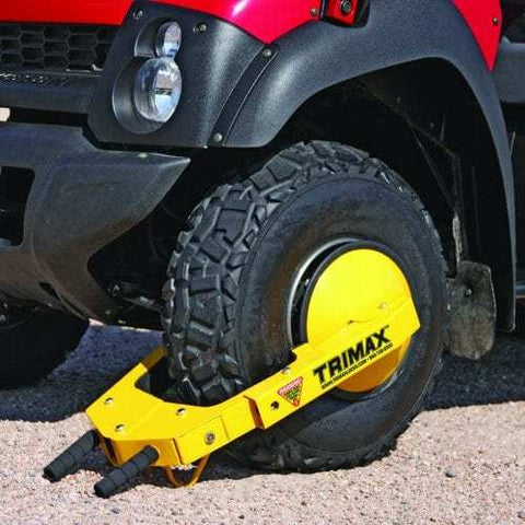 Trimax Locks TWL100 Trailer Wheel Locking Boot ULTRA MAX WHEEL LOCK