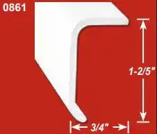 L.LEG NON TRIM MILL 8' EA