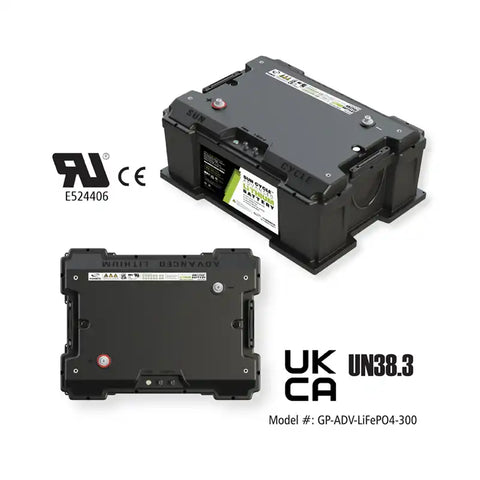 GO POWER GP-ADV-LIFEPO4-300 GP-ADV-LIFEPO4-300: 300 AMP-HOUR AD