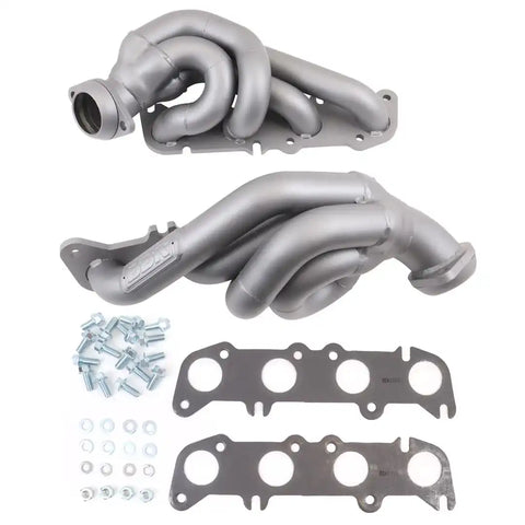 BBK Performance Parts 1943 2011-2014 FORD F150 5.0 TRUCK 1-3/4 SHORTY EXHAUST HEADERS (TITANIUM CERAMIC)