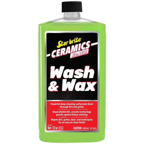 STAR BRITE 203532 CERAMIC WASH & WAX 32 OZ.