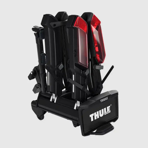 Thule 903211 Bike Rack Epos 2 Fits 1-14 Inch and 2 Inch Receivers Hold 2 Bikes Up To 75 Pound Weight Capacity