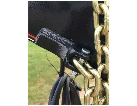 Buyers Products 5471000 Trailer Safety Chain Hook Retainer Forged Steel Single Wit